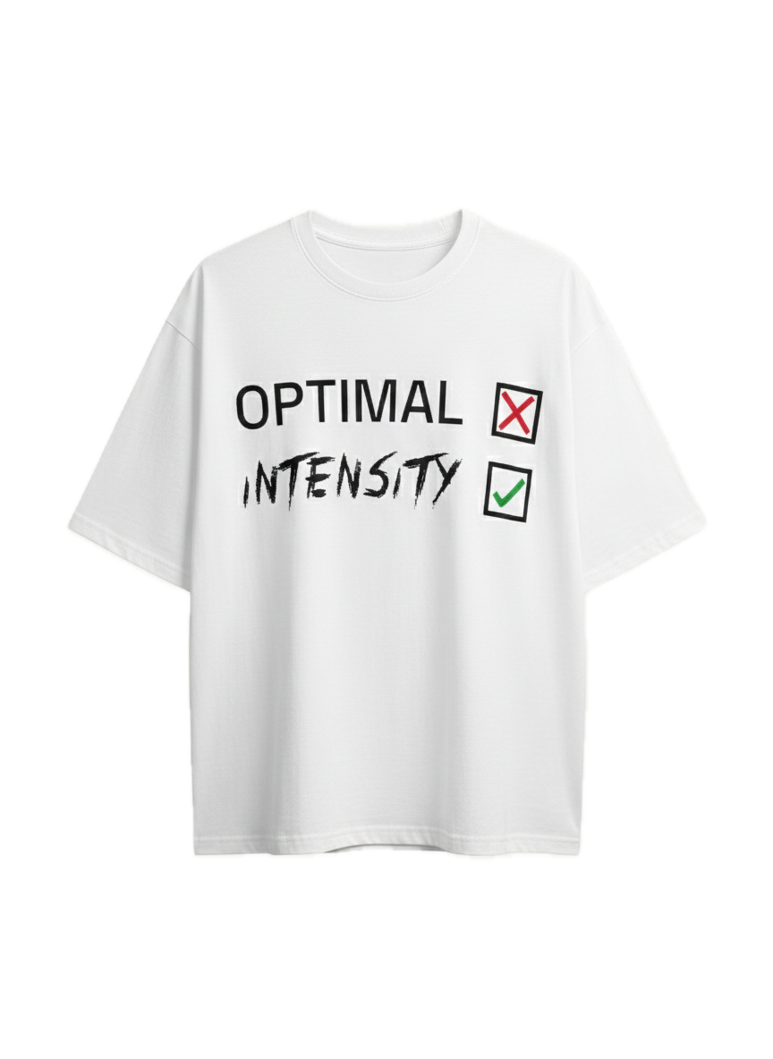 Science Based 'Forever Hardcore' Slogan Tee (White)