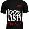 Official Team Nasty '100% Nasty' Slogan Tee