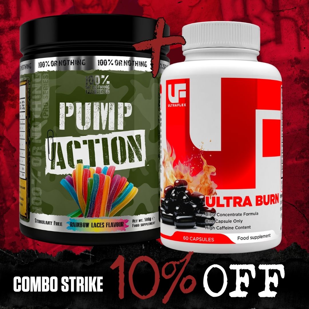 PUMP ACTION + ULTRA BURN [10% OFF - AUTO APPLIED AT CHECKOUT]