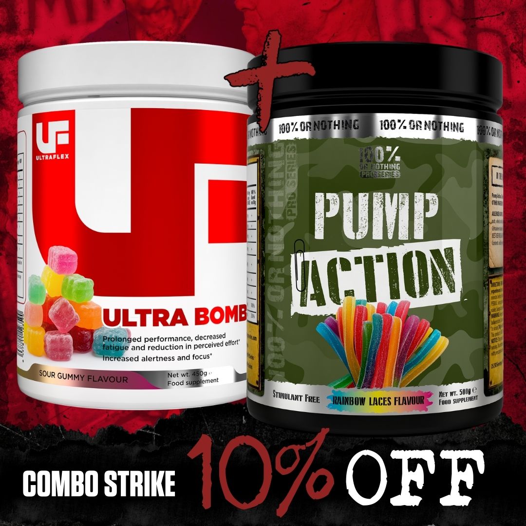 ULTRA BOMB + PUMP ACTION [10% OFF - AUTO APPLIED AT CHECKOUT]