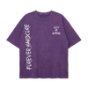 PREMIUM 100% or Nothing 'GRIP N RIP' Slogan Tee [Acid Wash Purple]