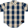 100% or Nothing 'Heavy Duty Lumberjack' Shirt [BLUE/WHITE]