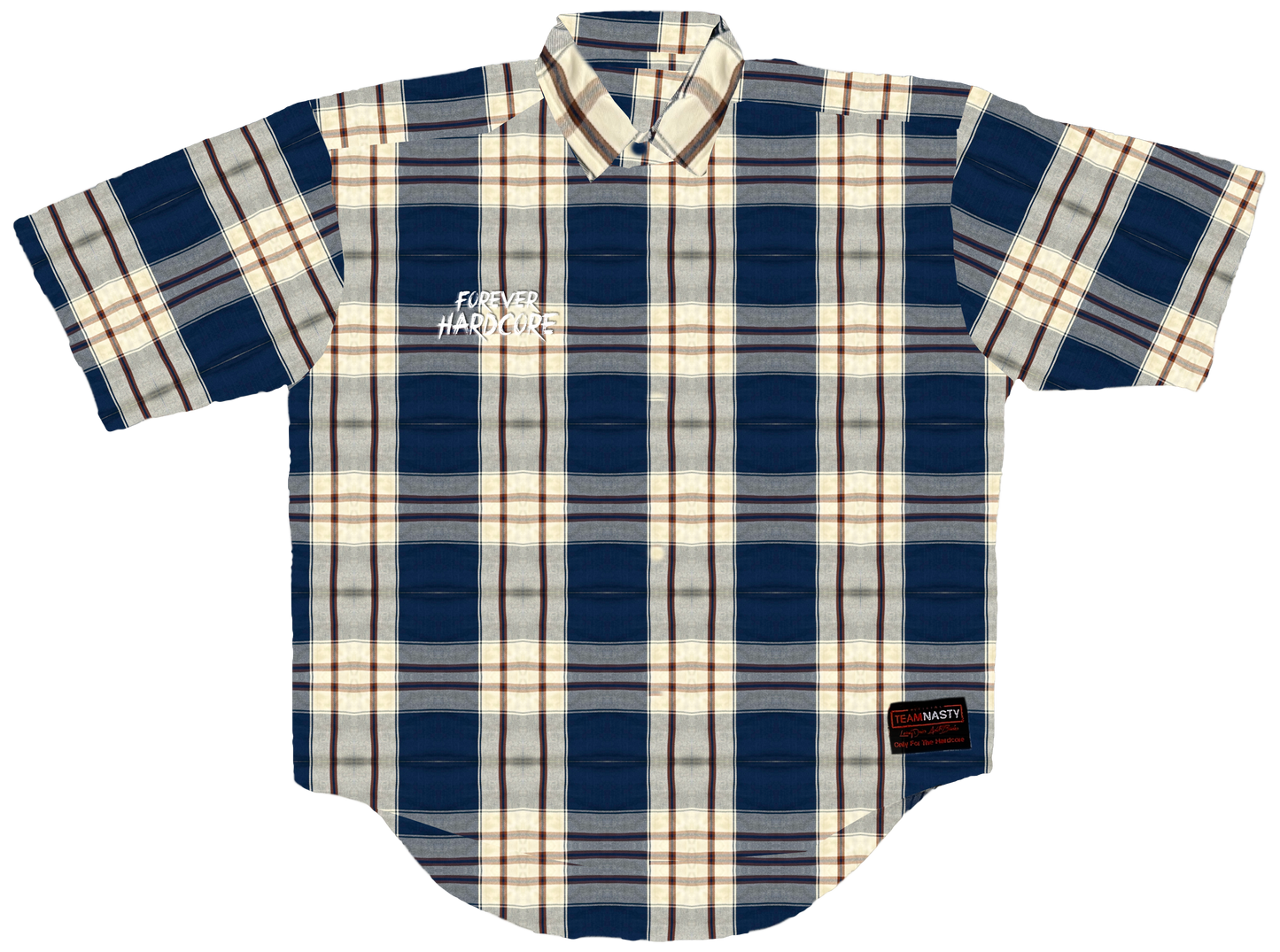 100% or Nothing 'Heavy Duty Lumberjack' Shirt [BLUE/WHITE]