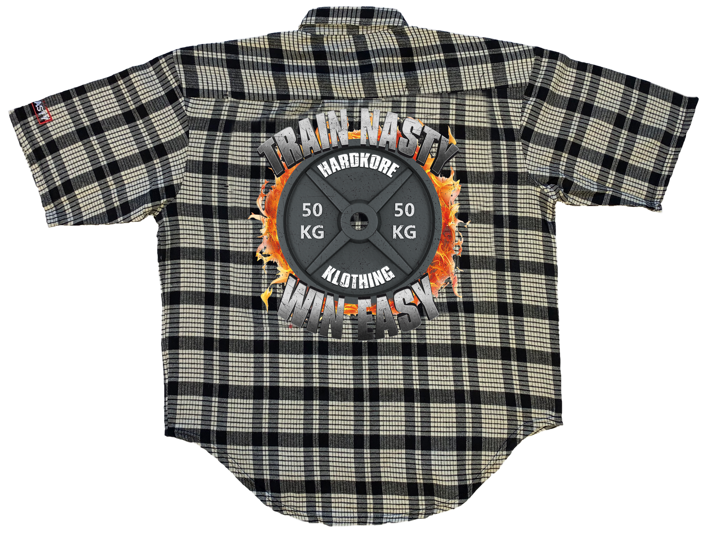 Official Team Nasty ‘Lumberjack’ Shirt [TRAIN NASTY - WIN EASY]