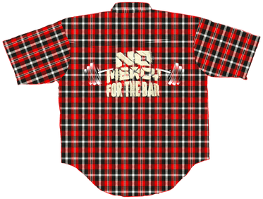 Official Team Nasty 'NO MERCY FOR THE BAR' Shirt [RED EDITION]