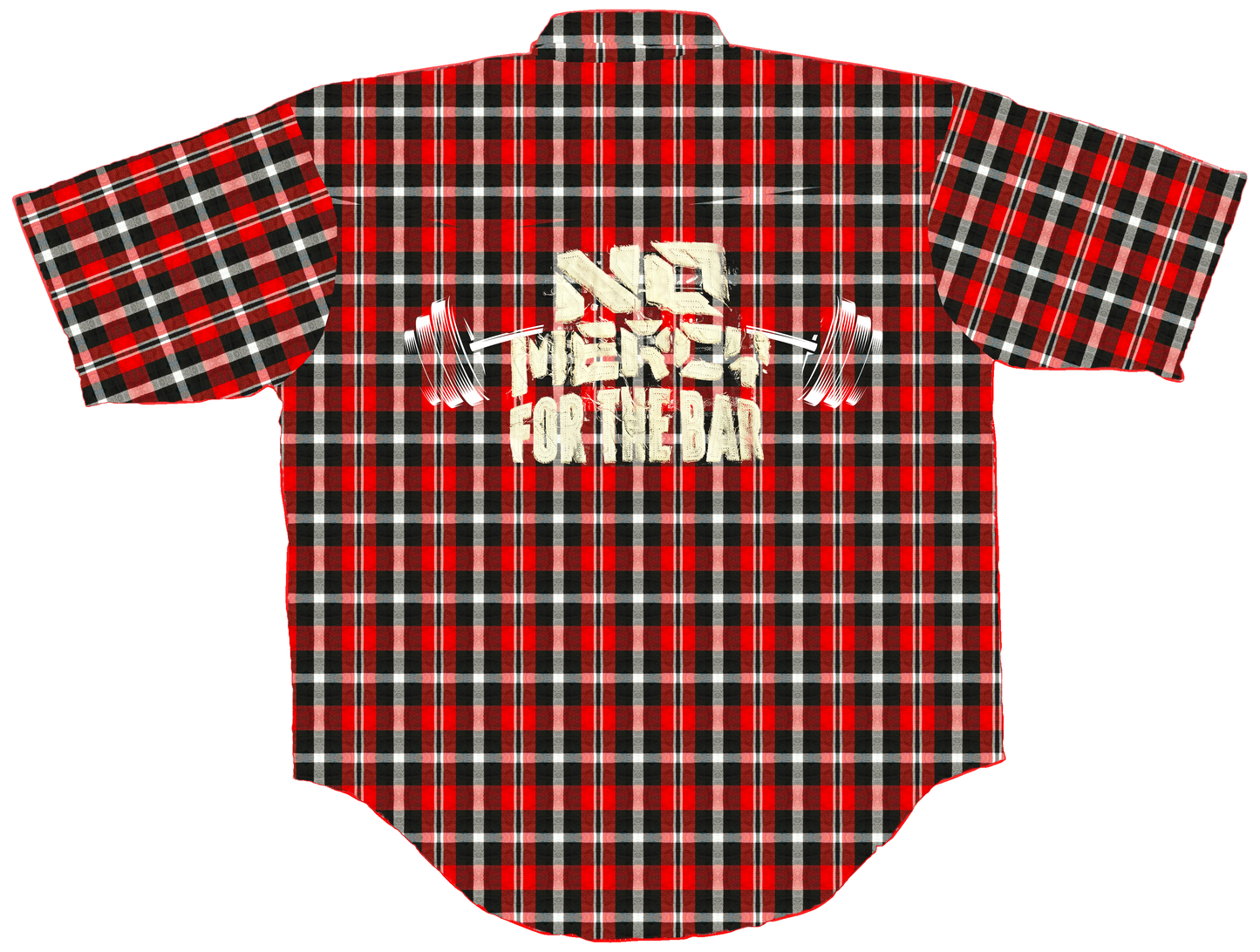 Official Team Nasty 'NO MERCY FOR THE BAR' Shirt [RED EDITION]