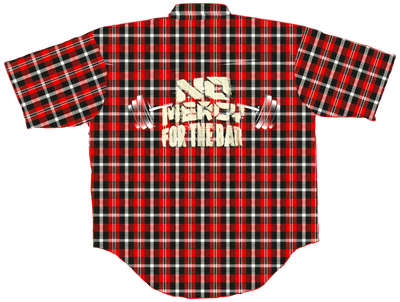 Official Team Nasty 'NO MERCY FOR THE BAR' Shirt [RED EDITION]