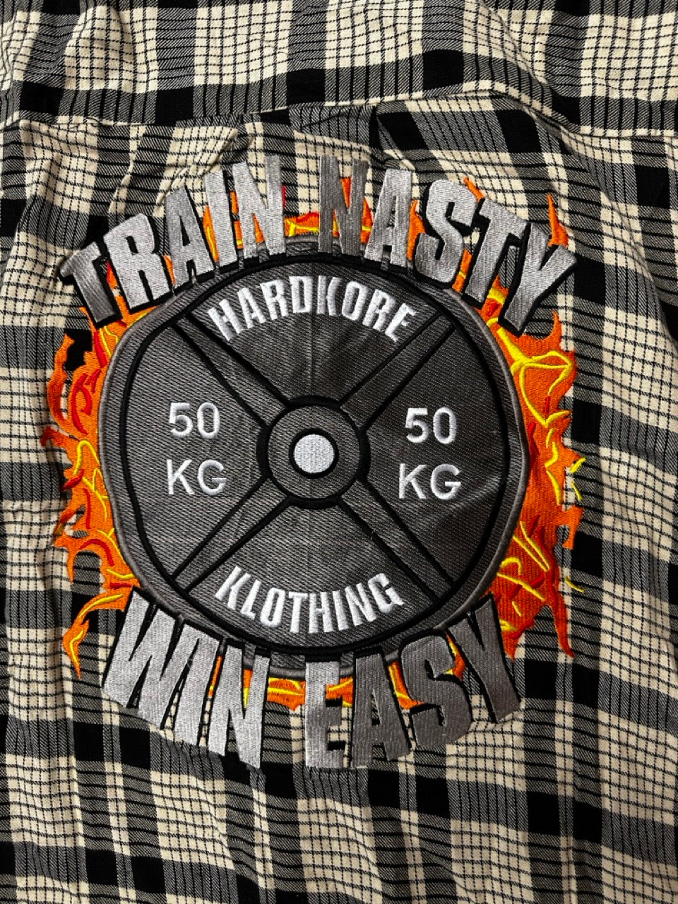 Official Team Nasty ‘Lumberjack’ Shirt [TRAIN NASTY - WIN EASY]