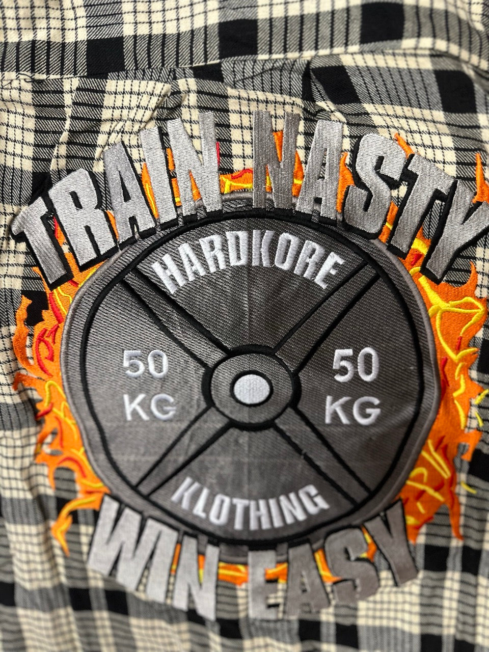 Official Team Nasty ‘Lumberjack’ Shirt [TRAIN NASTY - WIN EASY]