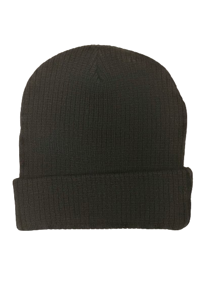 100% or Nothing Unisex Knit Beanie Hat [Black]