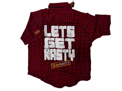 Official Team Nasty 'GET NASTY' Shirt [RED EDITION]
