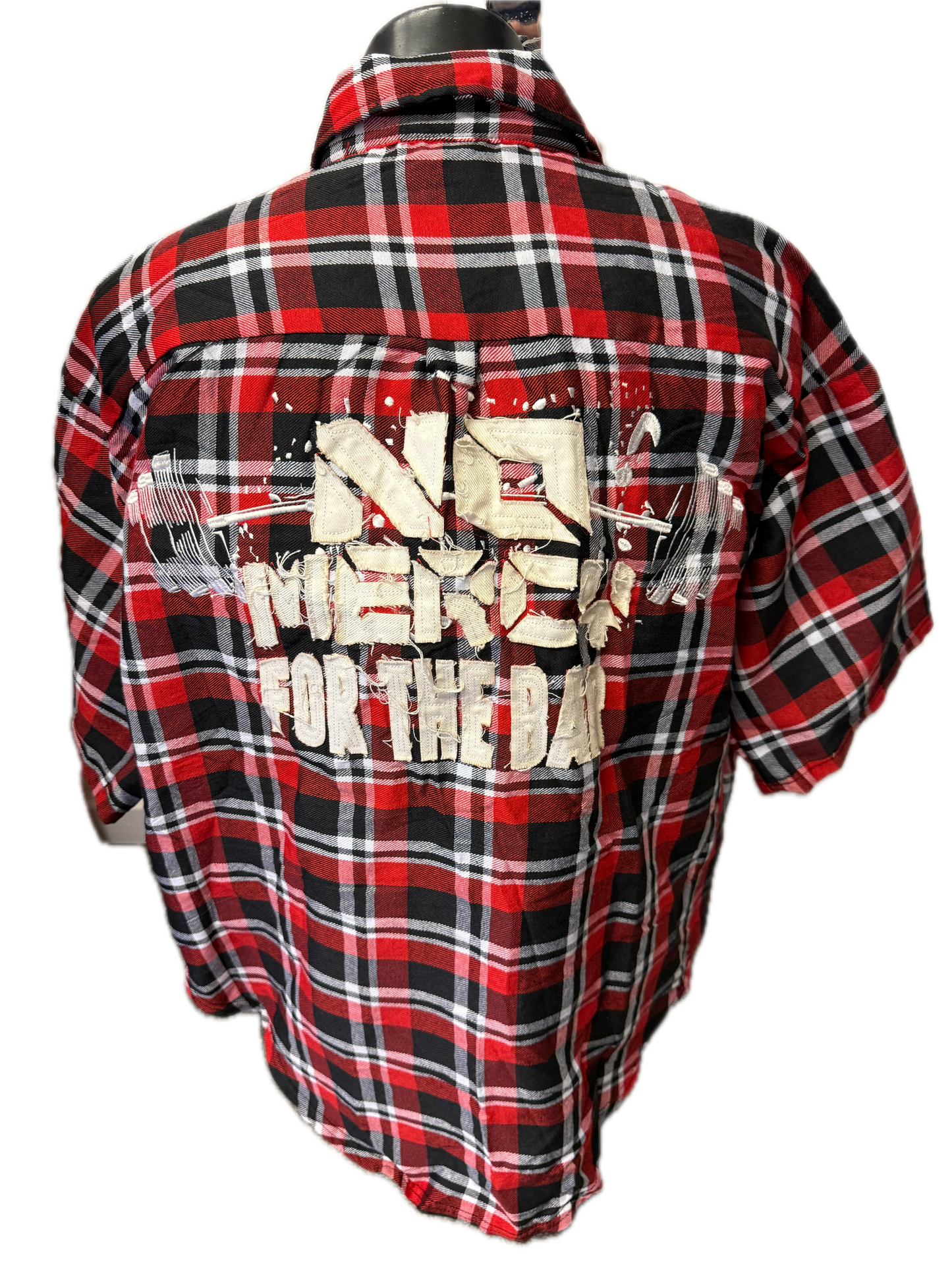 Official Team Nasty 'NO MERCY FOR THE BAR' Shirt [RED EDITION]