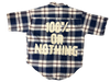 100% or Nothing 'Heavy Duty Lumberjack' Shirt [BLUE/WHITE]