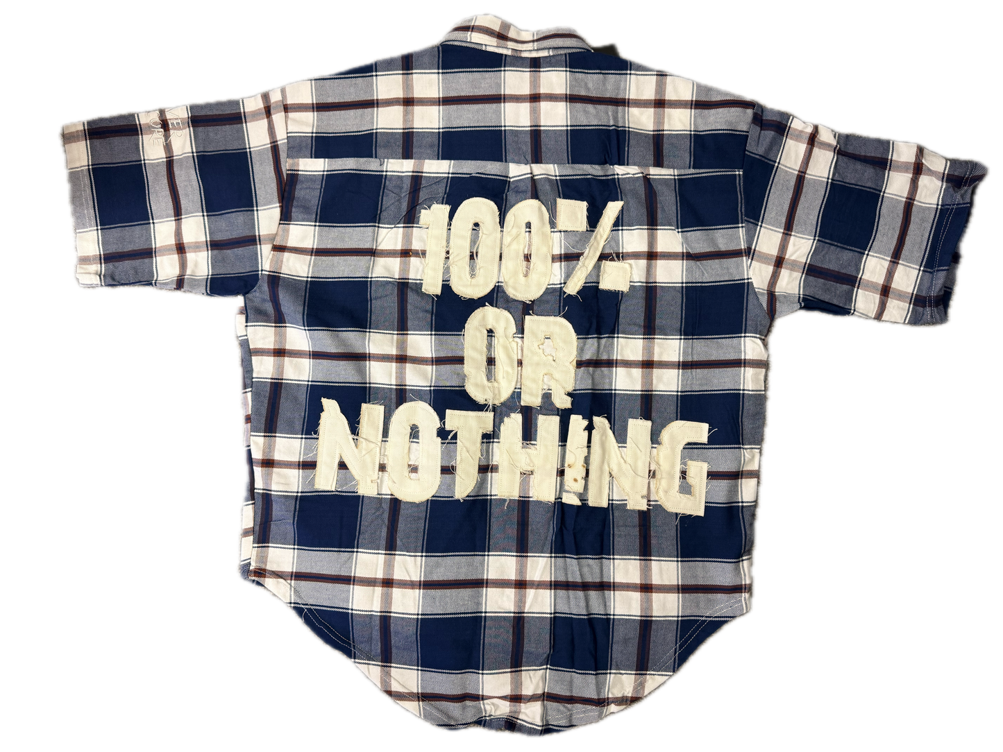 100% or Nothing 'Heavy Duty Lumberjack' Shirt [BLUE/WHITE]