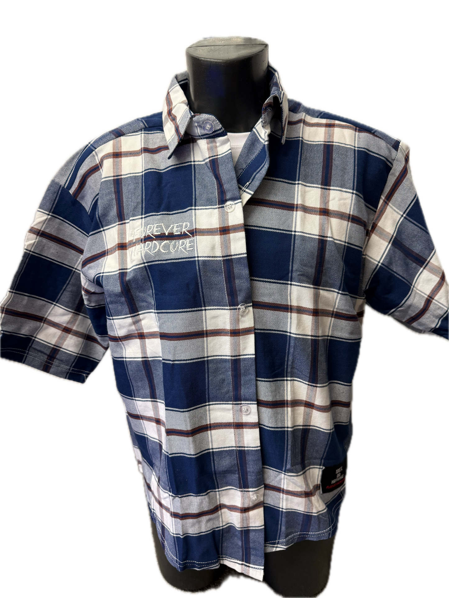 100% or Nothing 'Heavy Duty Lumberjack' Shirt [BLUE/WHITE]