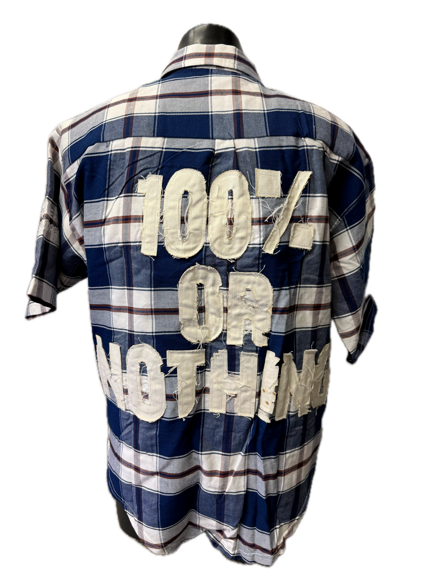 100% or Nothing 'Heavy Duty Lumberjack' Shirt [BLUE/WHITE]