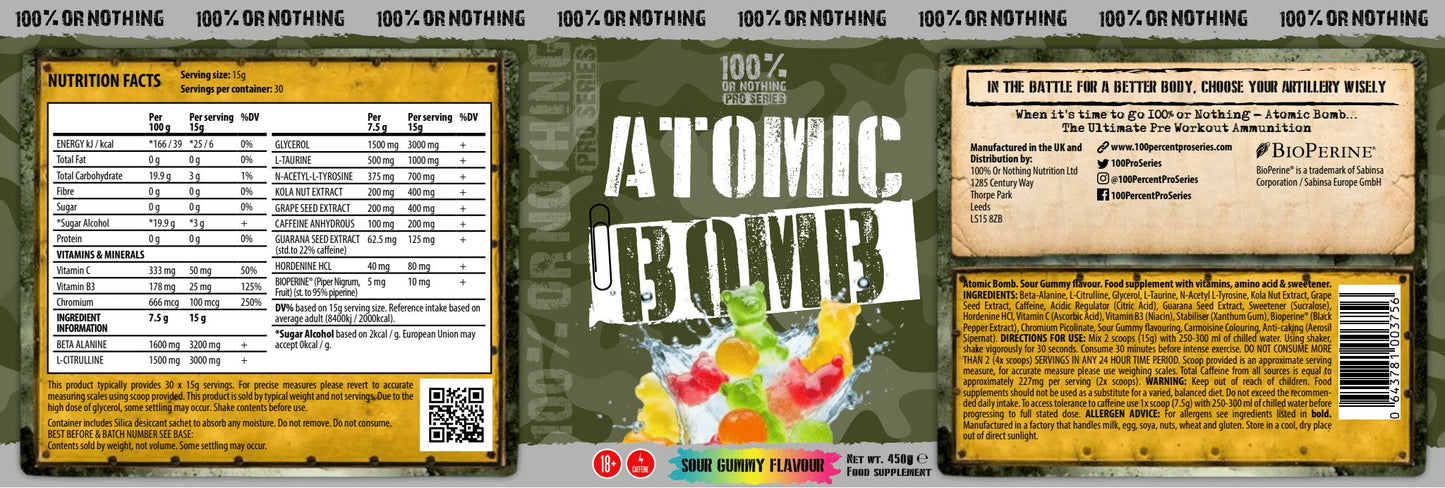 ATOMIC BOMB 450g