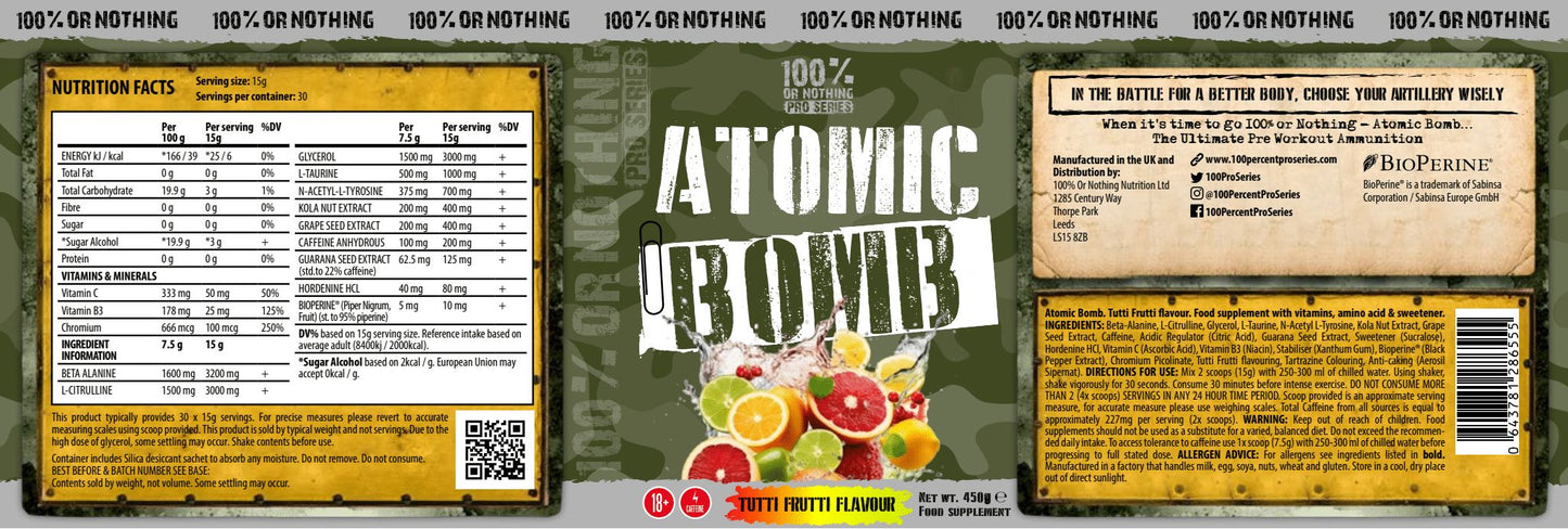 ATOMIC BOMB 450g