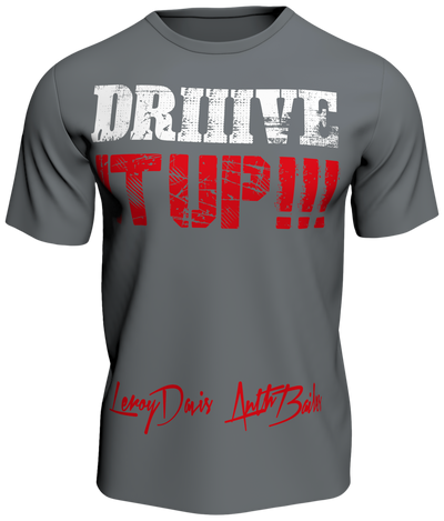 Official Team Nasty 'Drive It Up' Slogan Tee [Grey]