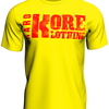 HKK 'WARNING Low Carb Day' Slogan Tee [Sunburst-Yellow]