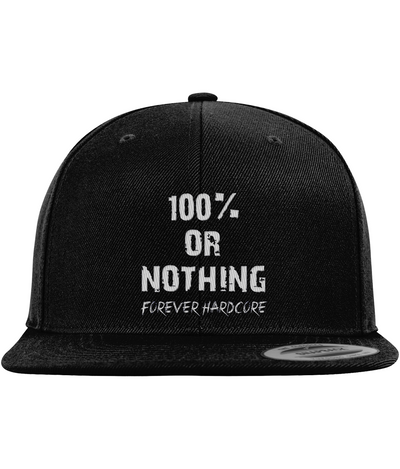 Official 100% or Nothing Forever Hardcore Cap [FlexFit]