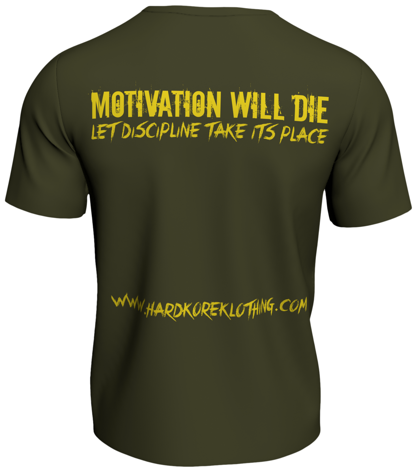 HKK 'Motivation Will Die' Slogan Tee