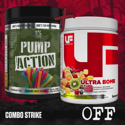 PUMP ACTION + ULTRA BOMB [10% OFF - AUTO APPLIED AT CHECKOUT]