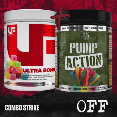 ULTRA BOMB + PUMP ACTION [10% OFF - AUTO APPLIED AT CHECKOUT]