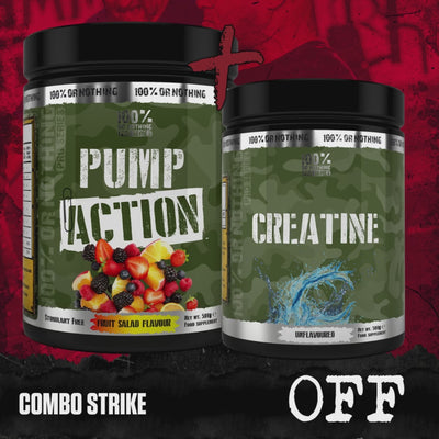 PUMP ACTION + CREATINE [10% OFF - AUTO APPLIED AT CHECKOUT]