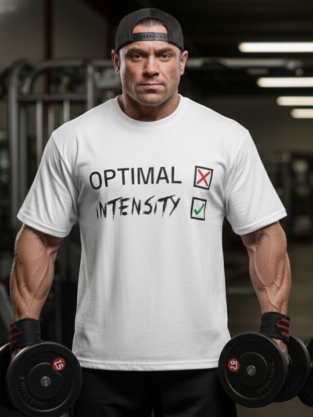 Science Based 'Forever Hardcore' Slogan Tee (White)