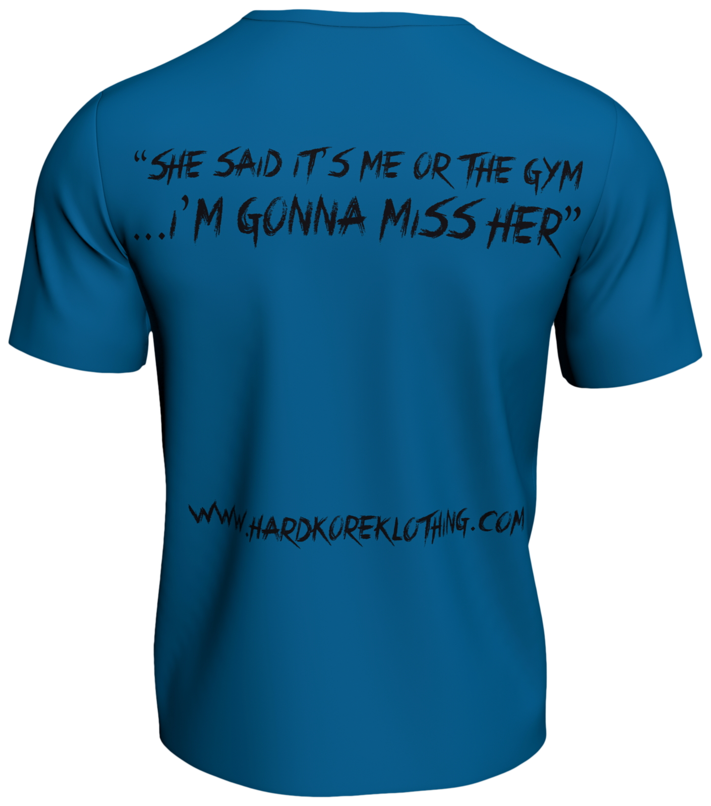 HKK 'Im Gonna Miss Her Slogan' Tee [Blue]