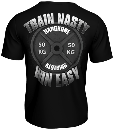 Train Nasty - Win Easy | T-Shirt [black]