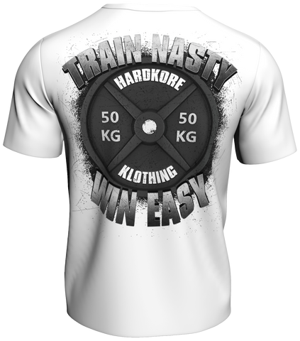 Train Nasty - Win Easy | T-Shirt [white]