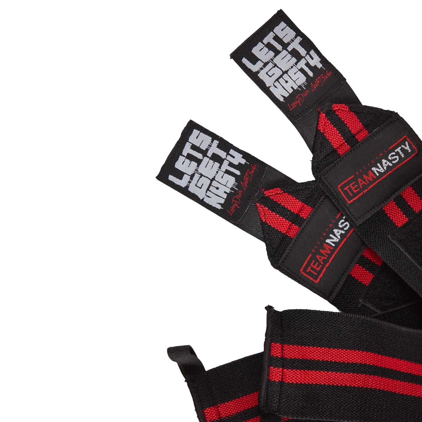 Official Team Nasty Lets Get Nasty Wrist Wraps Leroy Davis Anth Bailes