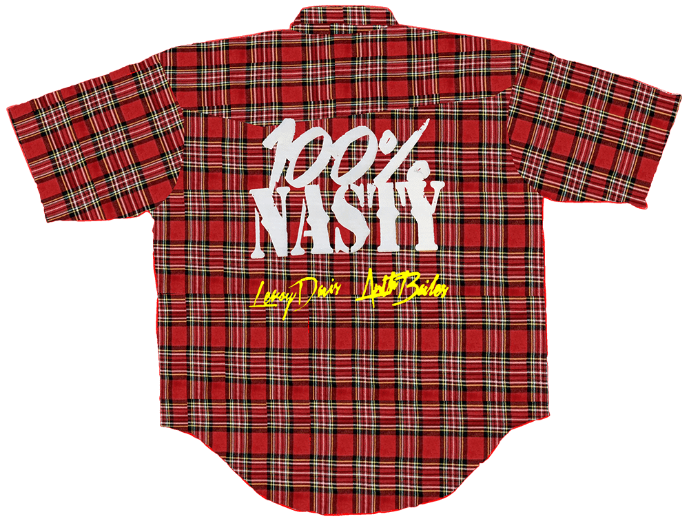 Official Team Nasty 'Lumberjack' Shirt [RED EDITION]