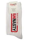 Mens Sports Socks [Black / White] - Official Team Nasty