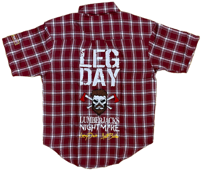 Leg Day Lumberjacks Nightmare 'Lumberjack' Shirt [RED EDITION]