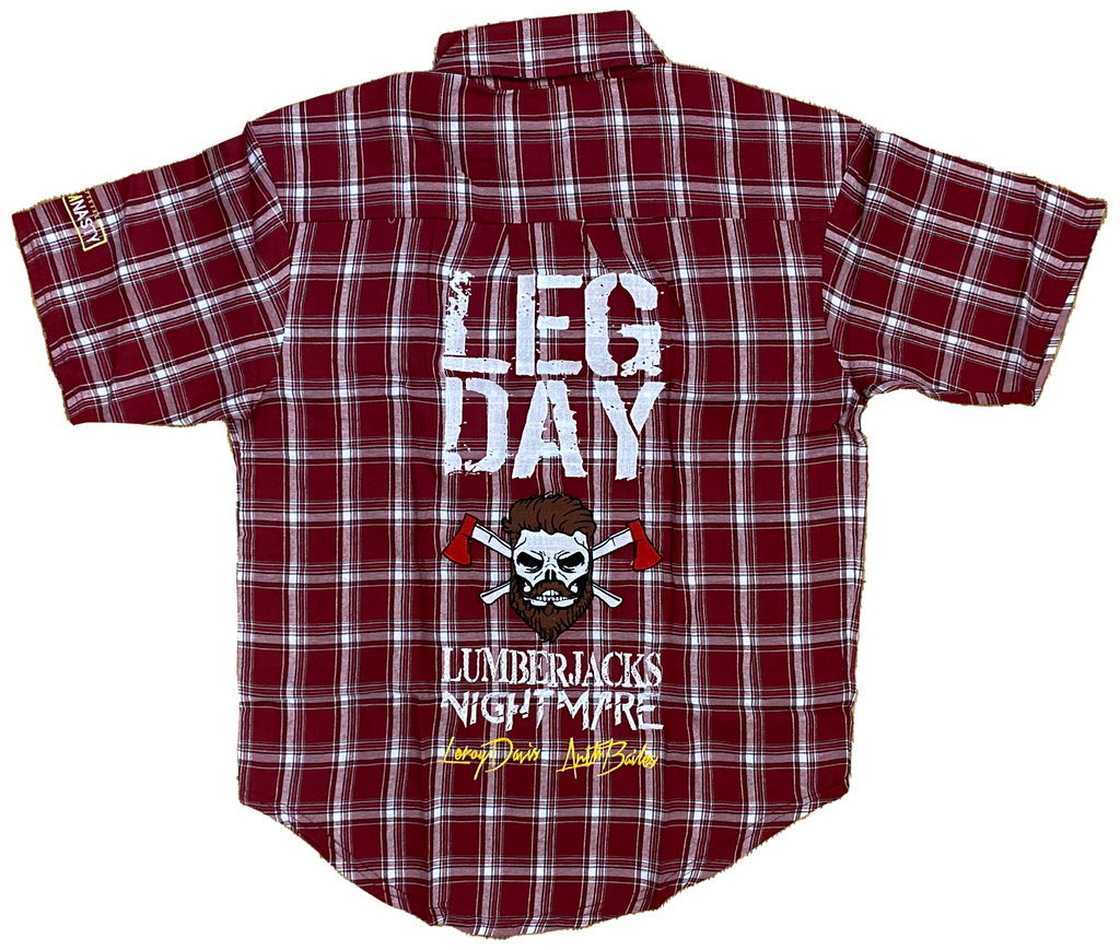 Leg Day Lumberjacks Nightmare 'Lumberjack' Shirt [RED EDITION]