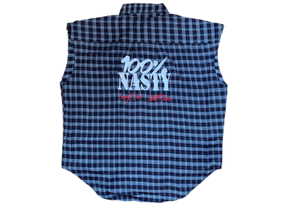Official Team Nasty ‘Lumberjack’ Sleeveless Shirt [CHARCOAL EDITION]