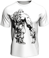 Daddy and Daughter Themed White Bodybuilding T-Shirt Anth Bailes