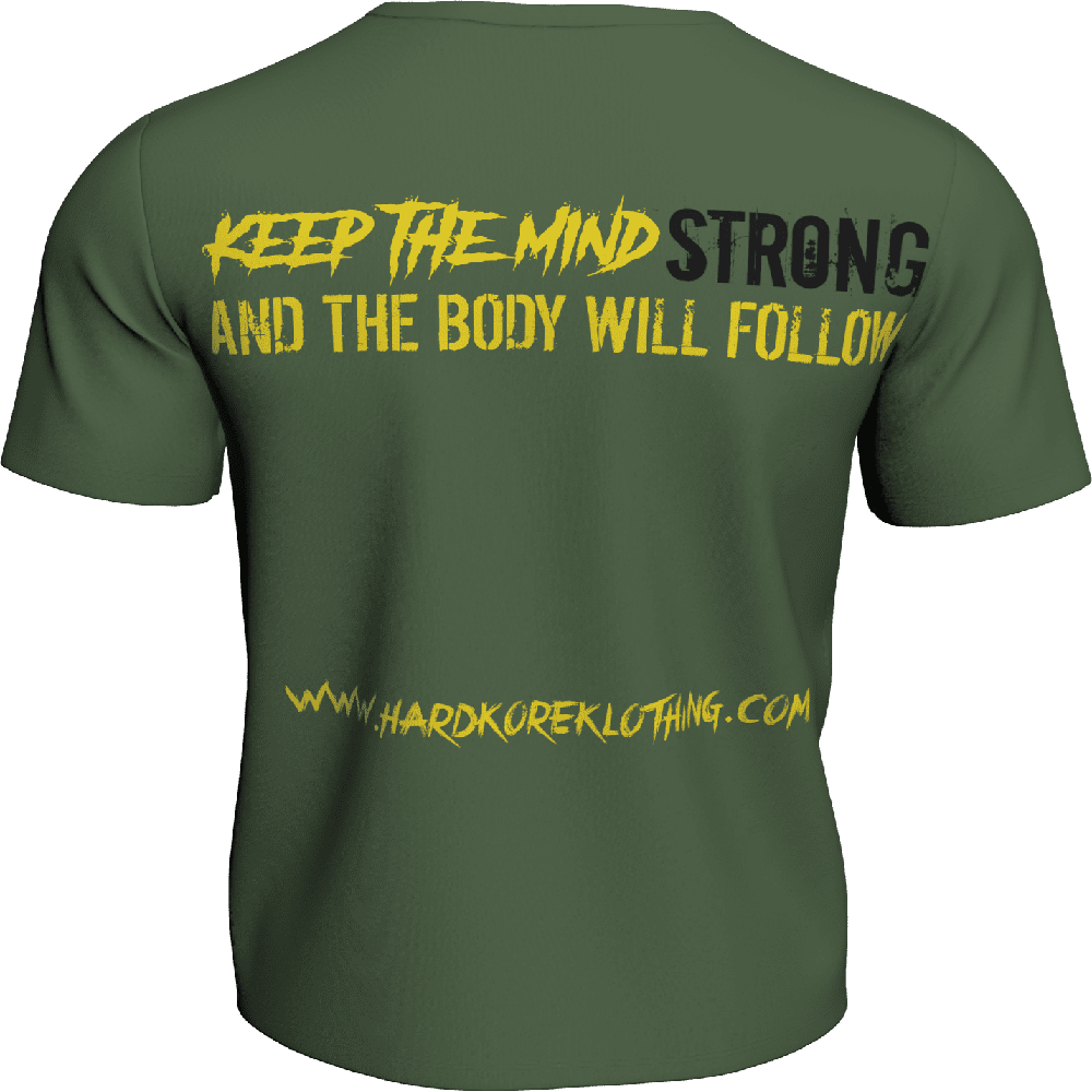 HKK 'Keep The Mind Strong' Slogan Tee