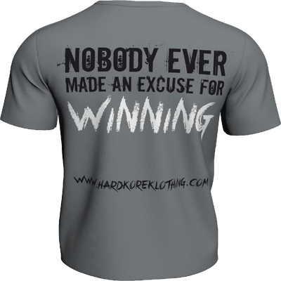 HKK 'Excuse For Winning' Slogan Tee