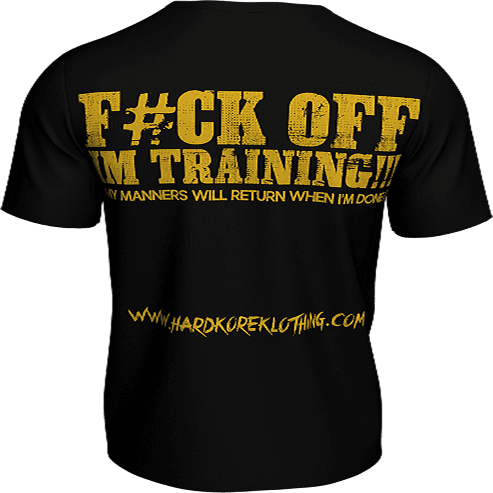 HKK 'F#CK OFF Im Training' Slogan Tee