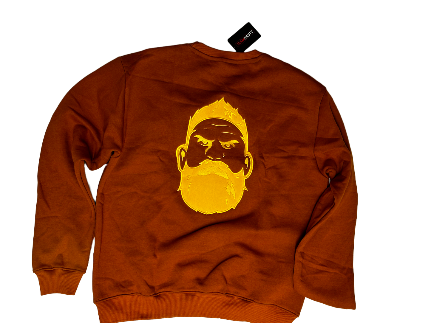 Leroy Davis RETRO Sweatshirt Jumper [Sunshine-Rust]