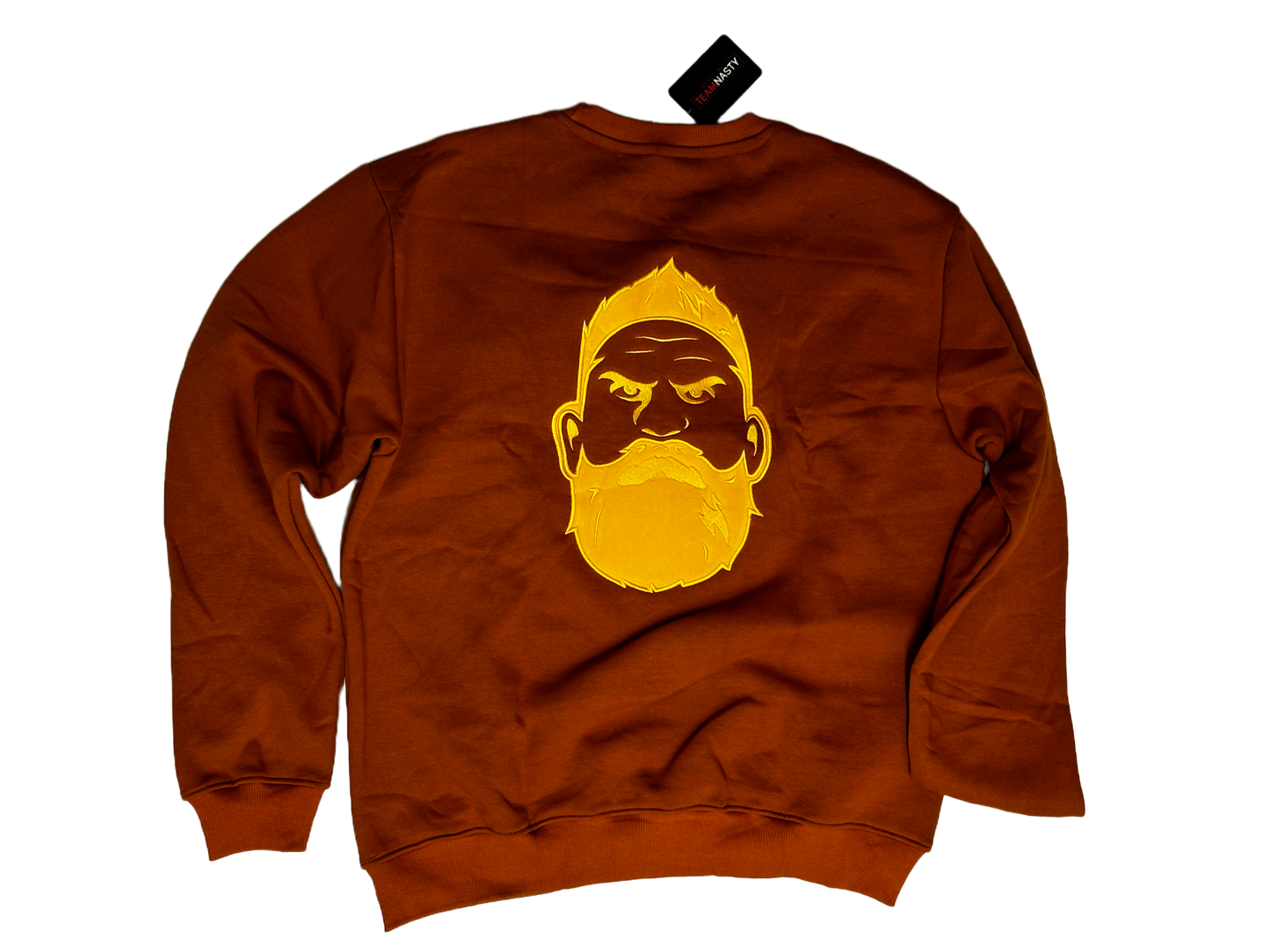 Leroy Davis RETRO Sweatshirt Jumper [Sunshine-Rust]