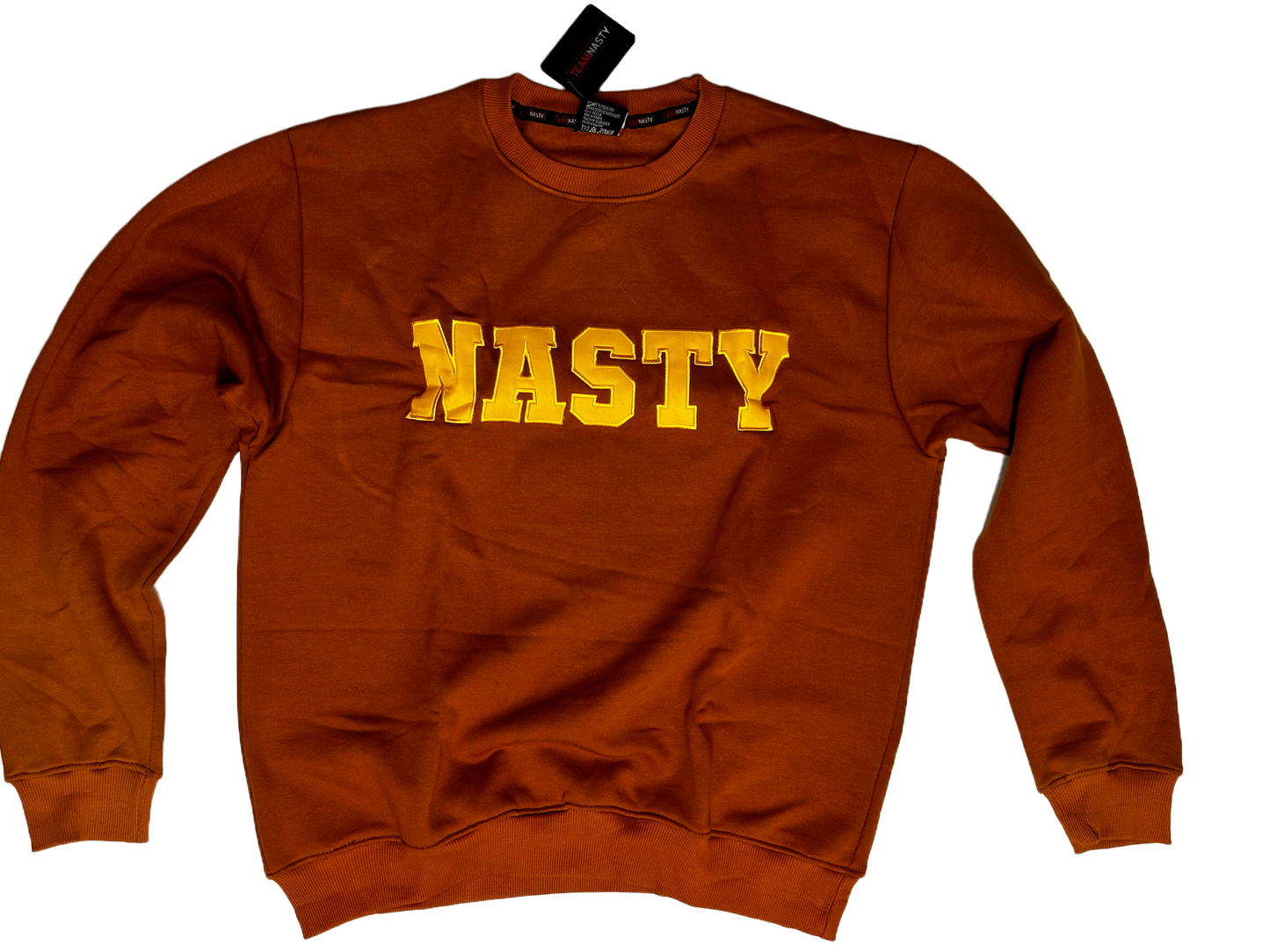 Leroy Davis RETRO Sweatshirt Jumper [Sunshine-Rust]