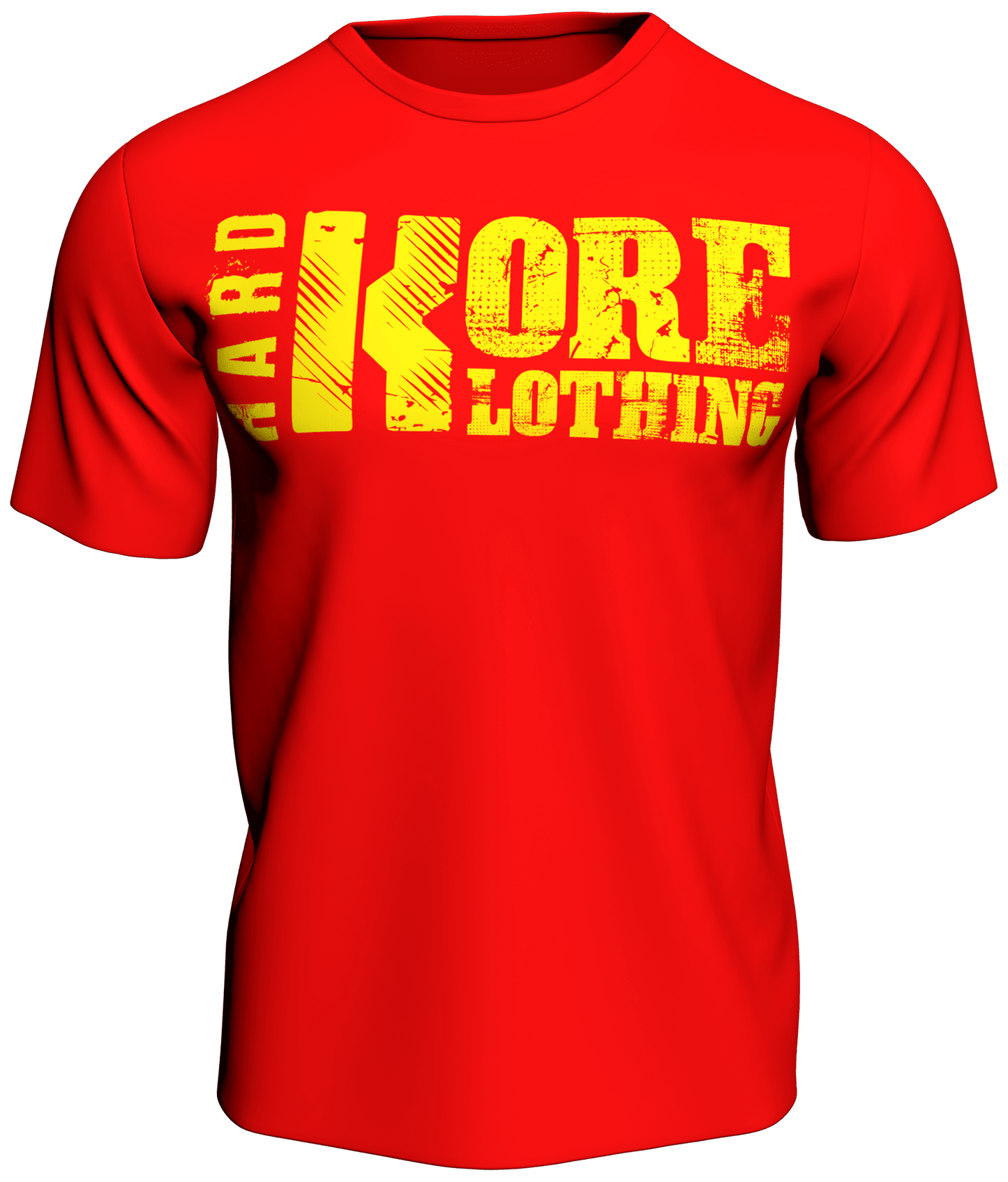 Red HardkoreKlothing Bodybuilder T-Shirt WARNING Low Carb Day